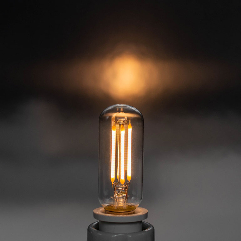 砲弾型フィラメント電球T型